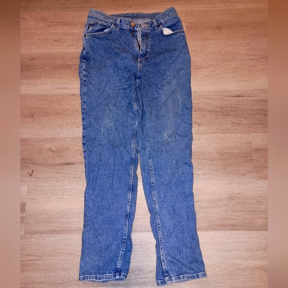 Echo Denim - Women's Retro Minimalist Size 8 Vintage High Waisted Classic Blue Jeans